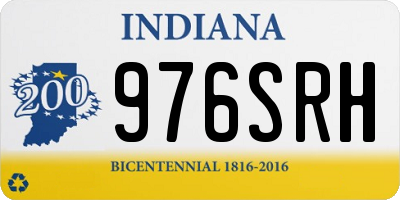 IN license plate 976SRH
