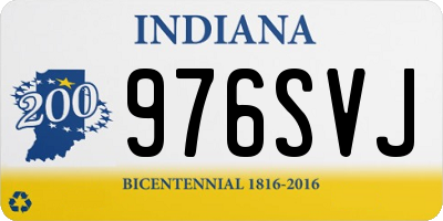 IN license plate 976SVJ