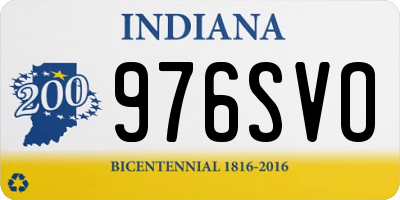 IN license plate 976SVO