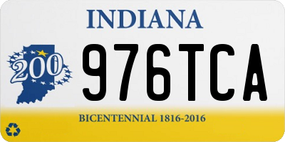 IN license plate 976TCA