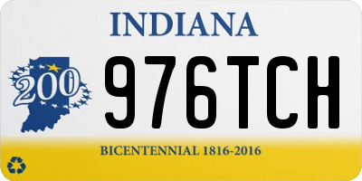 IN license plate 976TCH