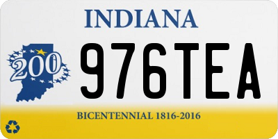 IN license plate 976TEA