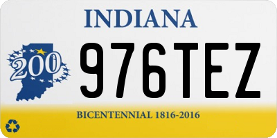IN license plate 976TEZ