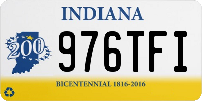 IN license plate 976TFI