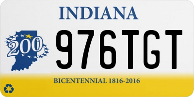 IN license plate 976TGT