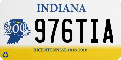 IN license plate 976TIA
