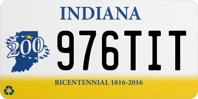 IN license plate 976TIT