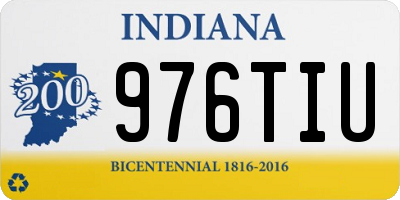 IN license plate 976TIU