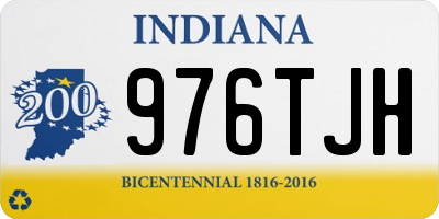 IN license plate 976TJH