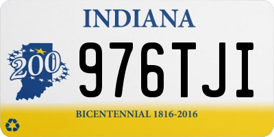 IN license plate 976TJI