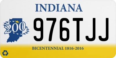 IN license plate 976TJJ
