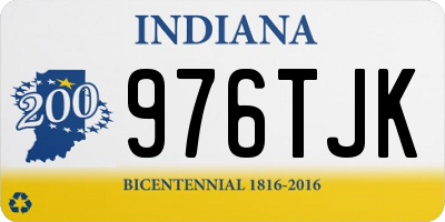 IN license plate 976TJK