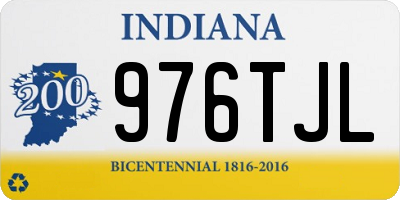 IN license plate 976TJL
