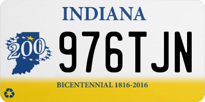 IN license plate 976TJN