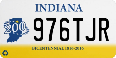 IN license plate 976TJR