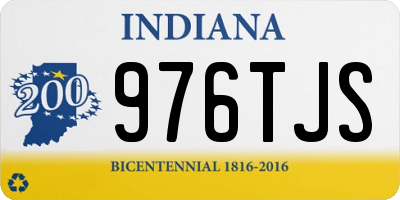 IN license plate 976TJS