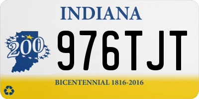 IN license plate 976TJT