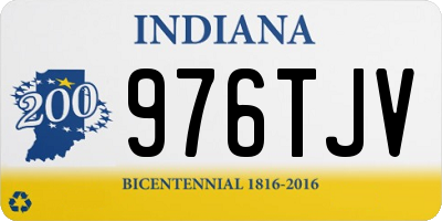 IN license plate 976TJV