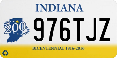 IN license plate 976TJZ