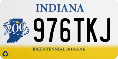 IN license plate 976TKJ