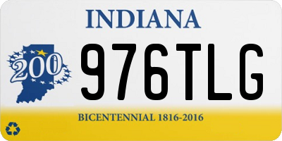 IN license plate 976TLG