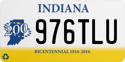 IN license plate 976TLU