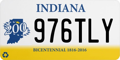 IN license plate 976TLY