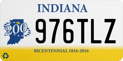 IN license plate 976TLZ