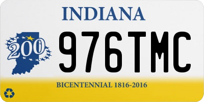 IN license plate 976TMC
