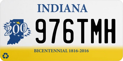 IN license plate 976TMH