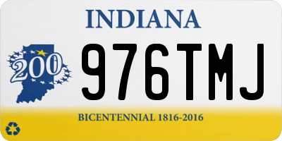 IN license plate 976TMJ