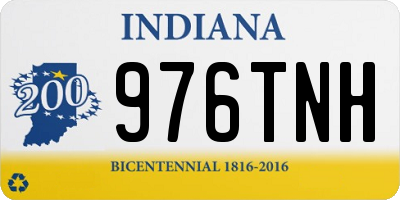 IN license plate 976TNH