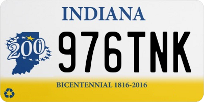 IN license plate 976TNK