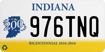 IN license plate 976TNQ