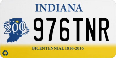 IN license plate 976TNR