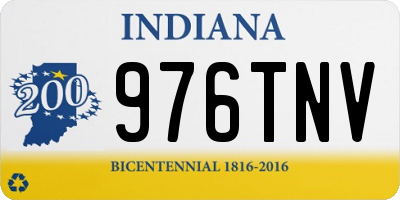 IN license plate 976TNV