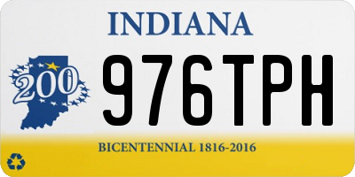 IN license plate 976TPH