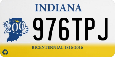 IN license plate 976TPJ