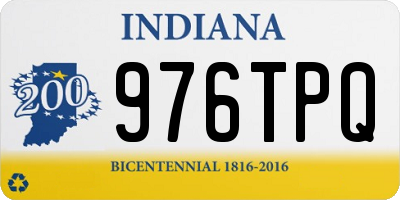 IN license plate 976TPQ