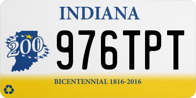 IN license plate 976TPT