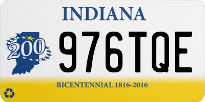 IN license plate 976TQE