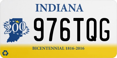 IN license plate 976TQG