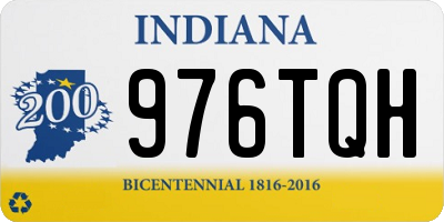 IN license plate 976TQH