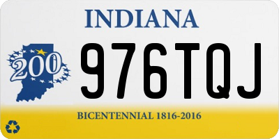 IN license plate 976TQJ