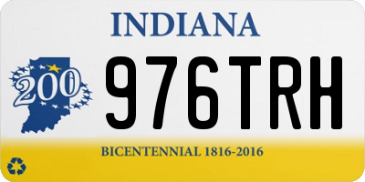 IN license plate 976TRH