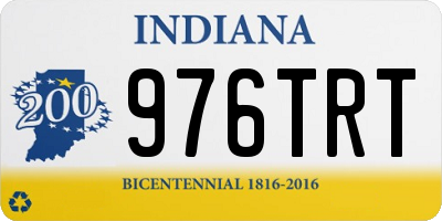 IN license plate 976TRT