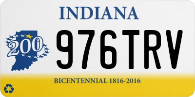 IN license plate 976TRV