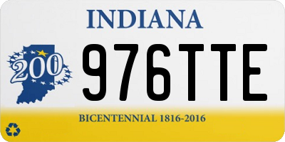 IN license plate 976TTE