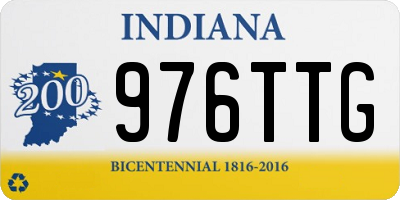 IN license plate 976TTG