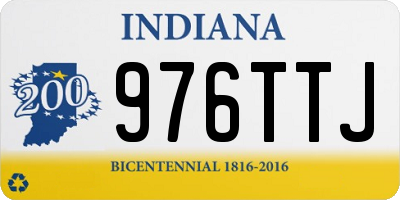 IN license plate 976TTJ